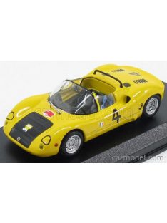   Best-Model - Fiat Abarth 1000Sp Spider N 4 Bassano-Montegrappa 1970 M.Baldo Yellow Black