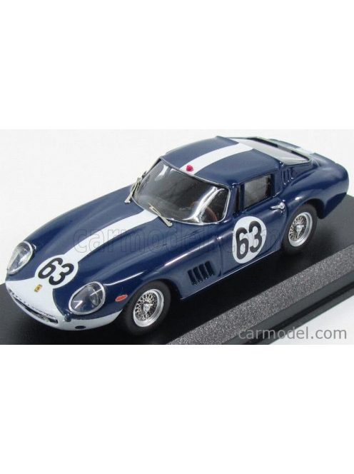 Best-Model - Ferrari 275 Gtb/4 Coupe N 63 Spa 1967 Vestey - Gaspar Blue White