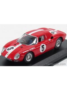   Best-Model - Ferrari 250Lm Coupe N 5 1000Km Paris 1964 Muller - Boller Red