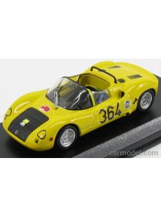   Best-Model - Fiat Abarth 1000Sp Spider N 364 Rovereto-Asiago 1971 M.Baldo Yellow