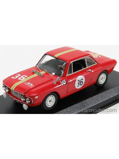 Best-Model - Lancia Fulvia Hf 1.3 Coupe N 36 Winner Rally Sanremo 1966 Cella - Lombardini Red