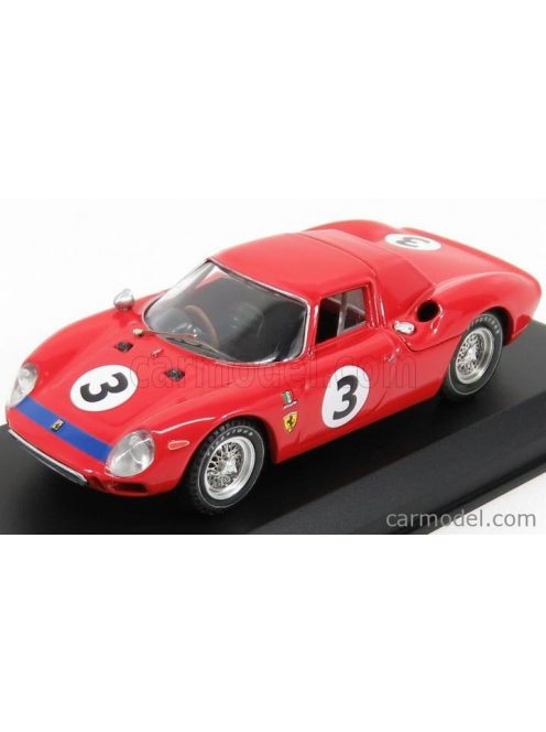 Best-Model - Ferrari 250Lm N 3 Winner 12H Surfers Paradise 1966 J.Stewart Red