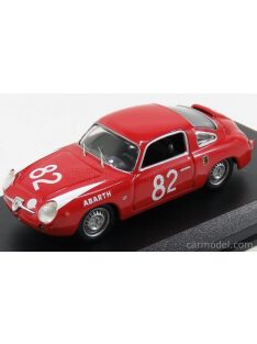   Best-Model - Fiat 850 Abarth Zagato N 82 Winner 500Km Nurburgring 1960 Castellina - Vinatier Red White