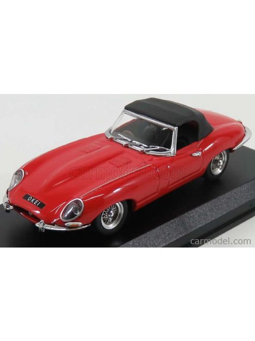 Best-Model - Jaguar E-Type 3.8 Spider Cabriolet I-Series 1961 - Personal Car Elton John Red