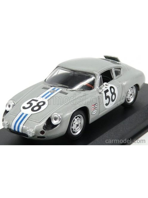 Best-Model - Porsche 356B Carrera Abarth Gtl N 58 12H Sebring 1963 Cassel - Sesslar Grey