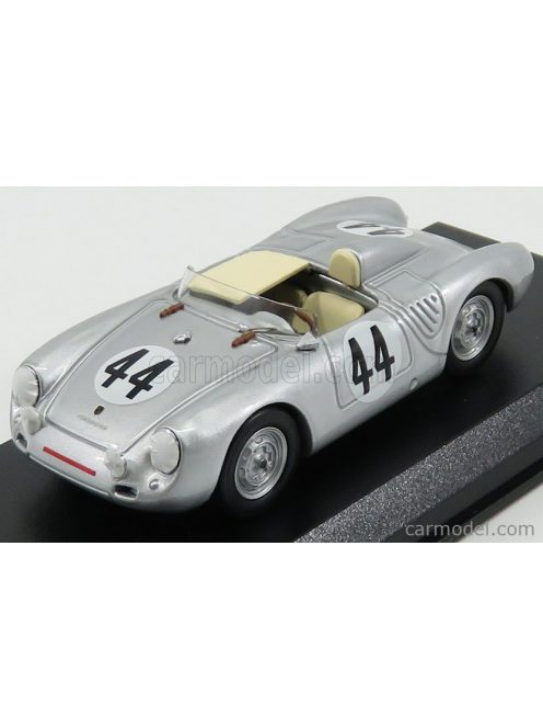 Best-Model - Porsche 550Rs Spider N 44 12H Sebring 1957 Bunker - Wallace Silver