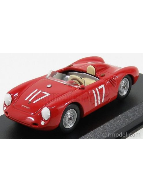 Best-Model - Porsche 550 Spider N 117 Scca National Thompson 1959 J.Trotter Red