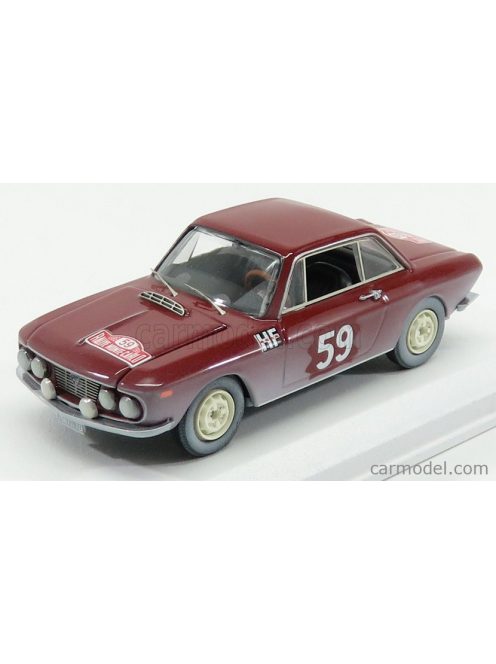 Best-Model - Lancia Fulvia Coupe 1200Hf N 59 Rally Montecarlo 1966 Cella - Lombardi Red