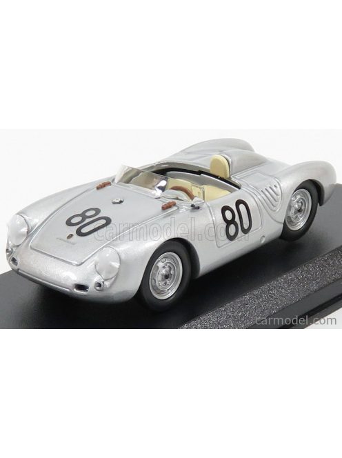 Best-Model - Porsche 550 Rs N 80 Targa Florio 1958 Scarlatti - Barth Silver