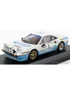   Best-Model - Ferrari 308 Gtb N 1 Winner Rally Criterium Luis De Baviera 1984 Zanini - Autet White Blue