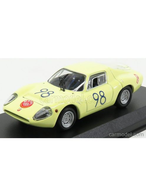 Best-Model - Fiat Abarth Ot1300 N 98 Winner S1.3 Class Targa Florio 1967 Garufi - Ferlito Yellow