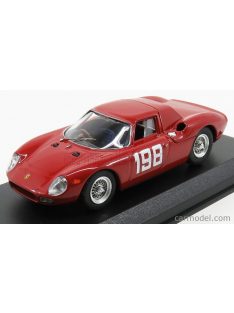   Best-Model - Ferrari 250Lm Coupe N 198 Winner Coppa F.I.S.A. Monza 1966 E.Luati Red