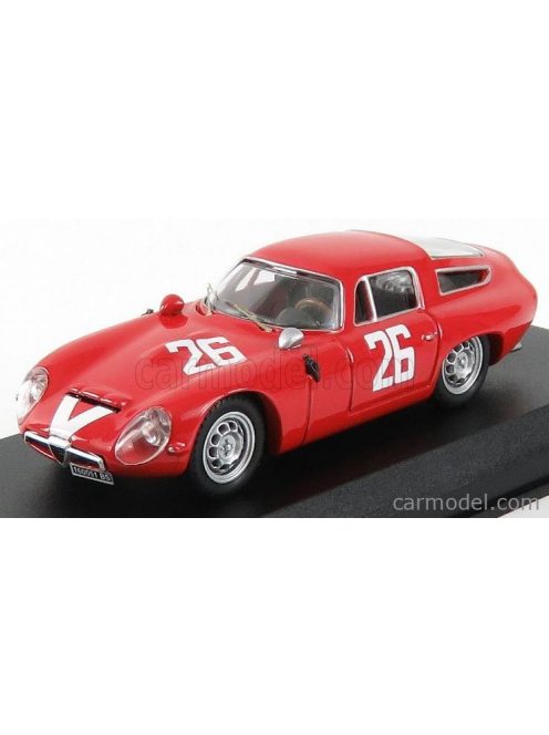 Best-Model - Alfa Romeo Tz1 N 26 1000Km Monza 1965 Pianta - Sala Red