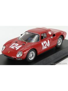   Best-Model - Ferrari 250Lm Coupe N 124 Winner Mugello Gp 1965 M.Casoni - G.Nicodemi Red