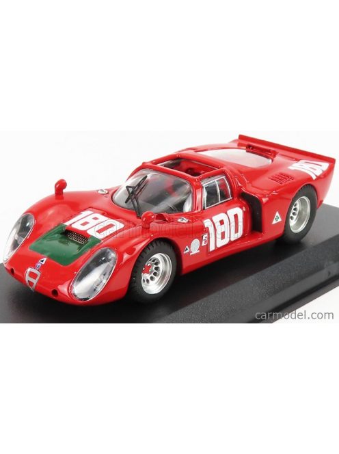 Best-Model - Alfa Romeo 33.2 N 180 Targa Florio 1969 I.Galli - N.Giunti Red