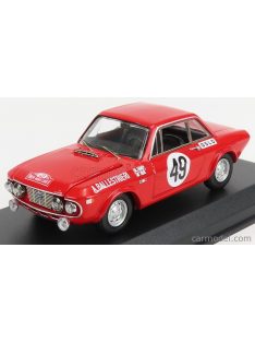   Best-Model - Lancia Fulvia 1.6 Hf Coupe N 49 6Th Rally Montecarlo 1970 A.Ballestrieri - D.Audetto Red