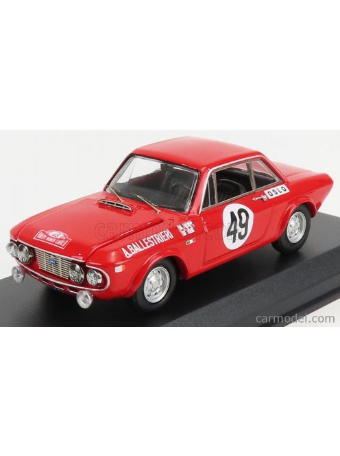 Best-Model - Lancia Fulvia 1.6 Hf Coupe N 49 6Th Rally Montecarlo 1970 A.Ballestrieri - D.Audetto Red