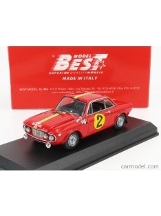   Best-Model - Lancia Fulvia 1.3 Hf Coupe N 2 Rally Montecarlo 1967 S.Munari - G.Harris Red