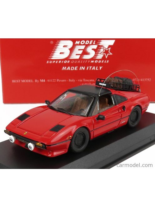 Best-Model - Ferrari 308 Gtsi Usa 1982 Rally Mission - Artic Circle - Circolo Polare Artico - 2021 Red