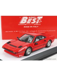   Best-Model - Ferrari 208 Gtb Turbo 1982 - Museo Enzo Ferrari Modena 2022 Red