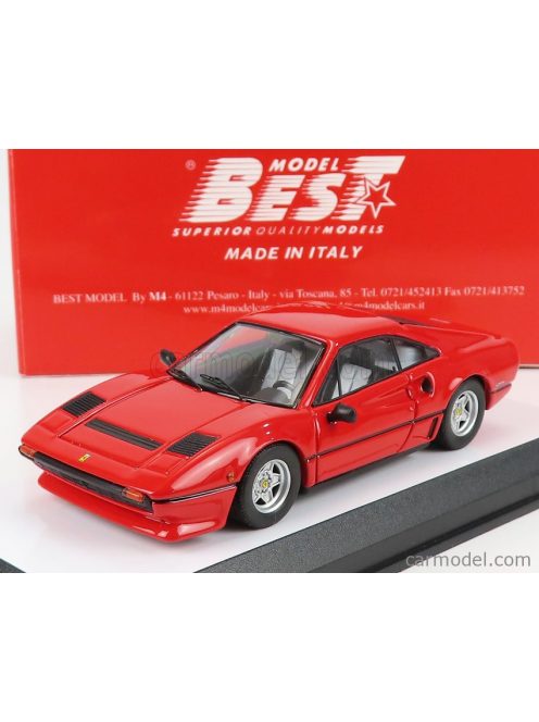 Best-Model - Ferrari 208 Gtb Turbo 1982 - Museo Enzo Ferrari Modena 2022 Red