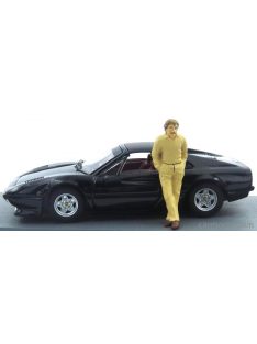   Best-Model - Ferrari 308 Gts 1982 - Personal Car Keke Rosberg With Figure Black