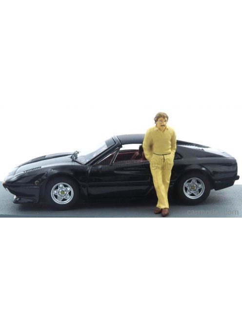 Best-Model - Ferrari 308 Gts 1982 - Personal Car Keke Rosberg With Figure Black