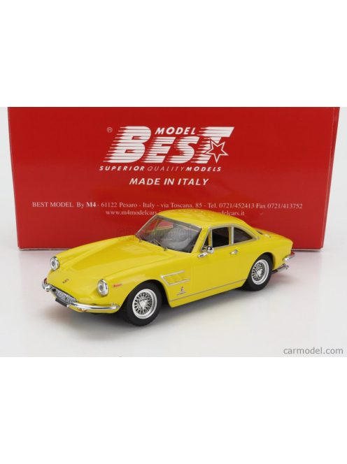 Best-Model - Ferrari 330 Gtc Coupe 1967 - Spoked Rims - Cerchio A Raggio Yellow