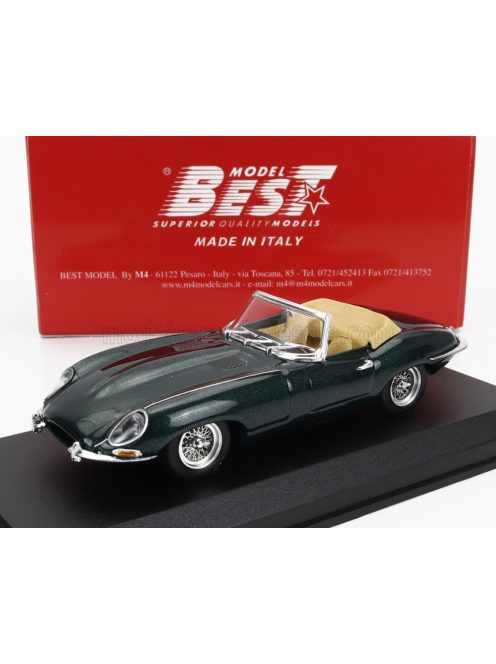 Best-Model - JAGUAR E-TYPE SPIDER 1962 GREEN