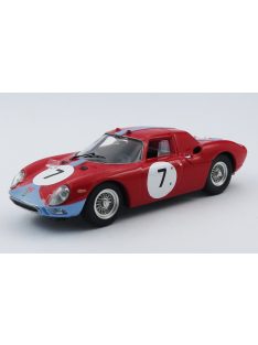   Best-Model - FERRARI 250LM 3.3L V12 N 7 WINNER 12h REIMS 1964 GRAHAM HILL - JOACHIM BONNIER RED BLUE