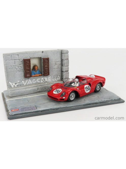 Best-Model - Ferrari 275P N 198 Winner Targa Florio 1965 Nino Vaccarella Red