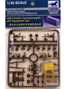 Bronco Models - WWII British/Commonwealth AFV equipment set