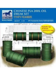 Bronco Models - Chinese PLA 200L Oil Drum set