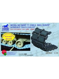   Bronco Models - US M1A1/A2 MBT T-158LL Big Foot Workable Track Link Set