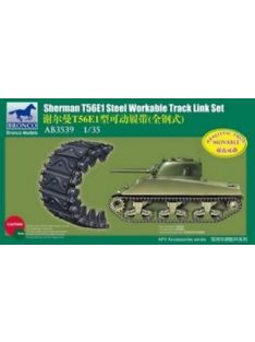 Bronco Models - Shermann T62 Workable Track Link Set