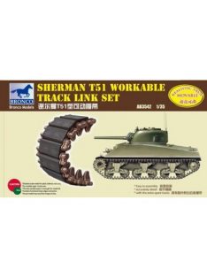 Bronco Models - Sherman T51 Workable Track Link Set