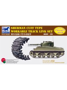 Bronco Models - Sherman Cuff Type Workable Track LinkSet