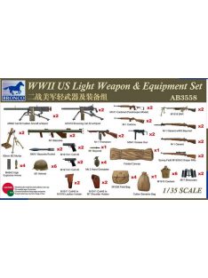 Bronco Models - WWII US Light Weapon & Equipment Set