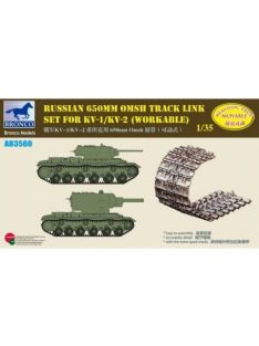   Bronco Models - Russian 650mm Omsh Track Link Set For KV-1S/KV-85/SU-152(Workable)