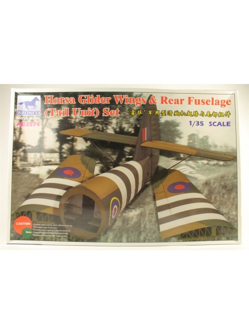 Bronco Models - Horsa Glider Wing &Rear Fuselage (Tail