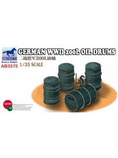 Bronco Models - German WWII 200L Oil Drums