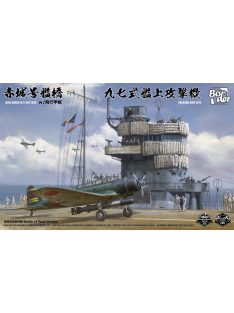   Border Model - 1/35 Akagi Bridge W/Flight Deck and Nakajima B5N2 Kate Combo - Border Model