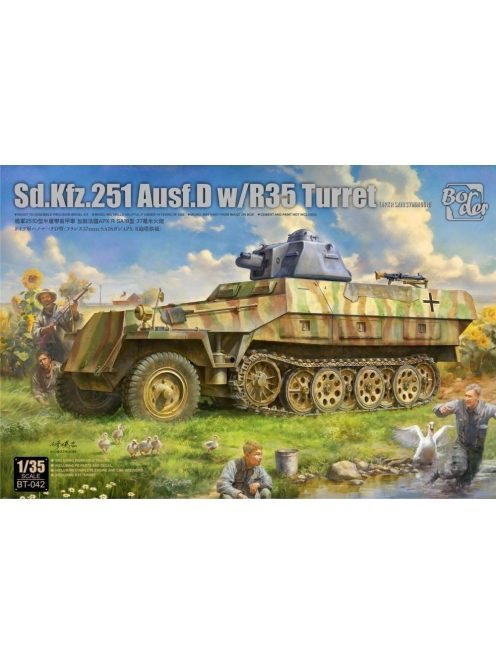 Border Model - Sd.Kfz.251 Ausf.D w/R35 Turret