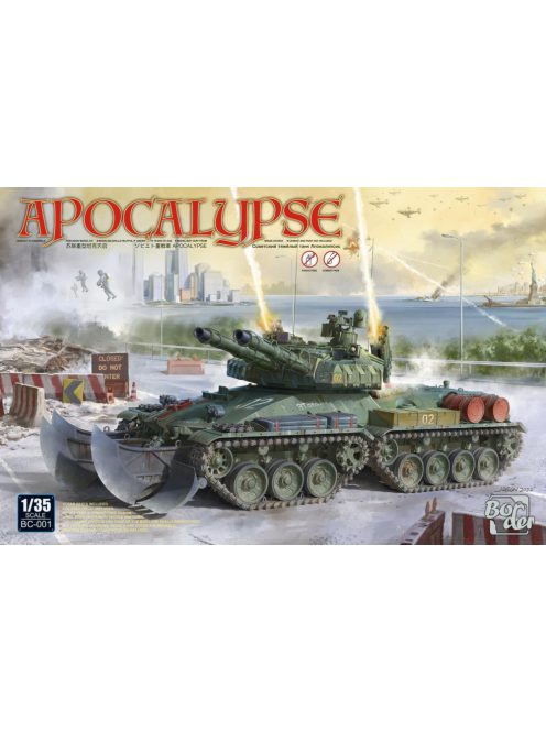 Border Model - Soviet Heavy Tank Apocalypse - Ready To Assemble Kit