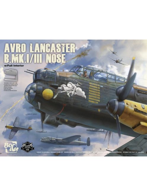 Border Model - 1:32 Nose Of Avro Lancaster B Mk.I/Iii W/ Full Interior - Border Model