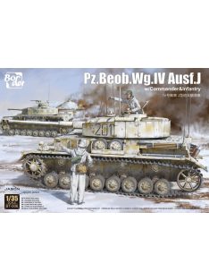   Border Model - Pz.Beob.Wg.IV Ausf.J w/ Commander + Infantryman