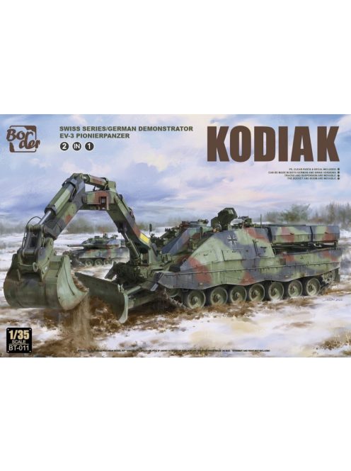 Border Model - 1:35 Swiss Series/German Demonstrator AEV-3 Pionierpanzer Kodiak