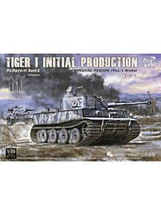   Border Model - Tiger I Initial Production S.Pz.Abt.502 Leningrad Region 1942/43 Winter