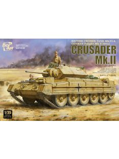   Border Model - British Tank Crusader Mk Ii Or German Pzkpfw. Mk V746 (E)