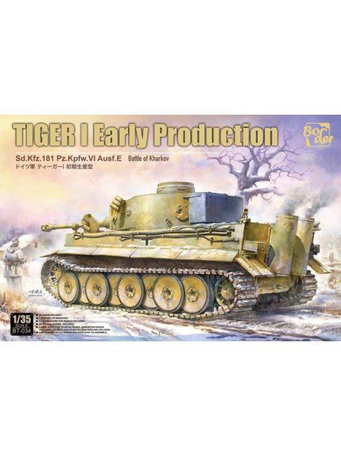 Border Model - 1:35 Tiger I Early Production Battle Of Kharkov – Border Model